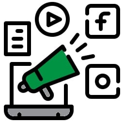 social-media-paltforms-content-marketing-icons