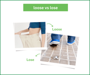 loose weight vs lose keys